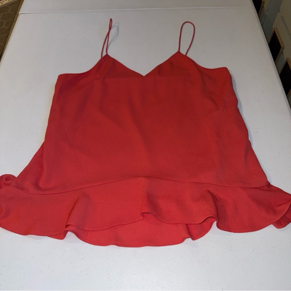 cooper and ella tops Tank Feline Coral Size‎ Medium Lined Soft